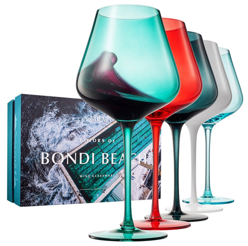 Australian Beach Wine Glass Set | 5 Set