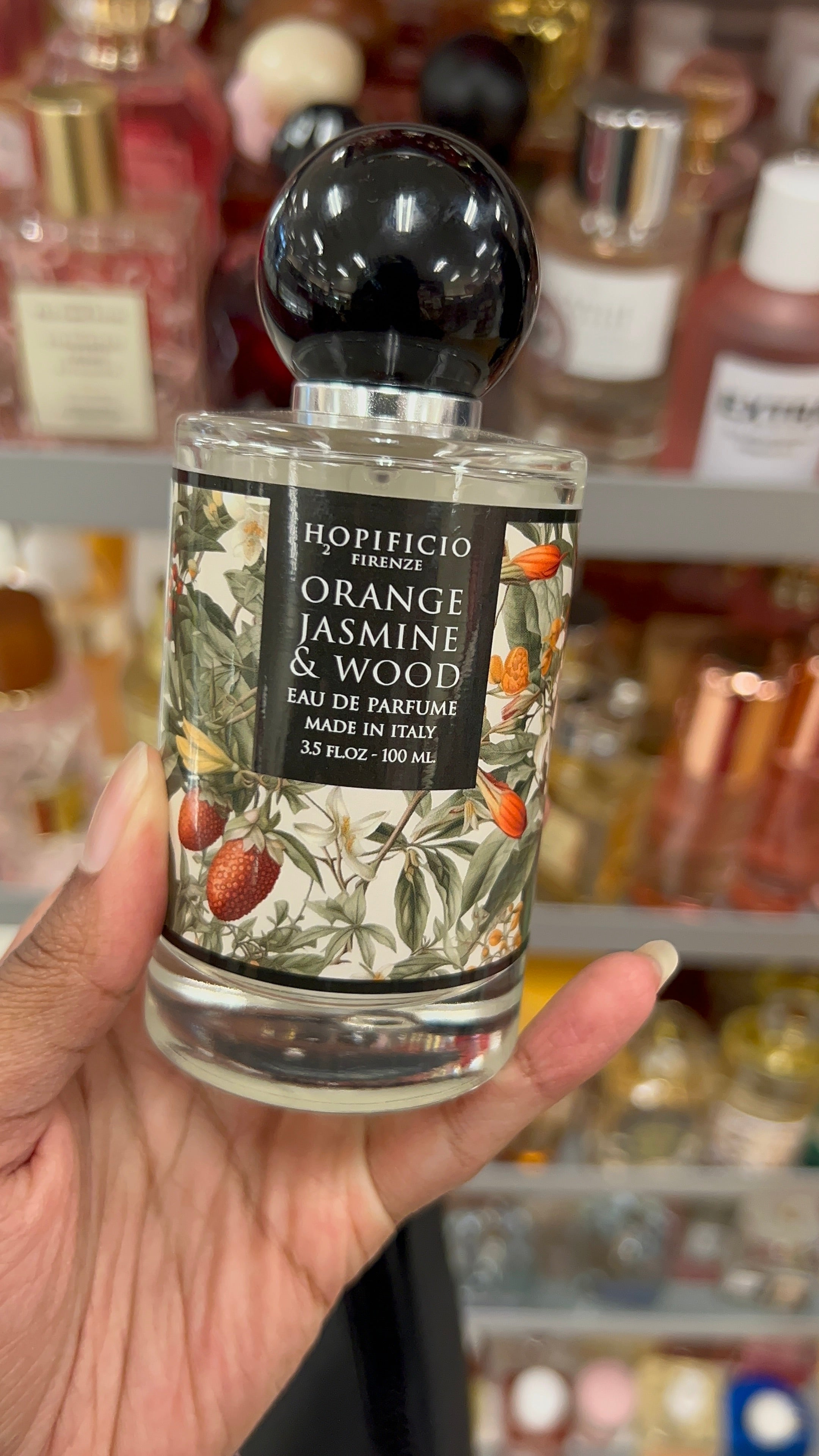 Orange Jasmine & Wood Perfume