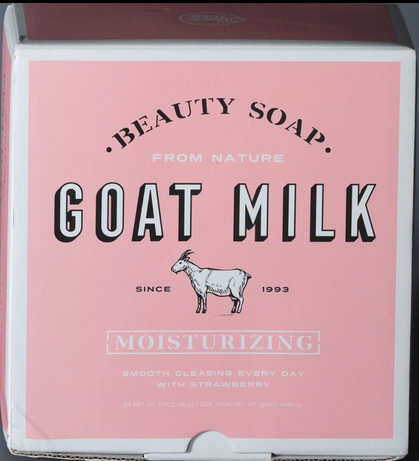 Goat Milk Soapbars Strawberry